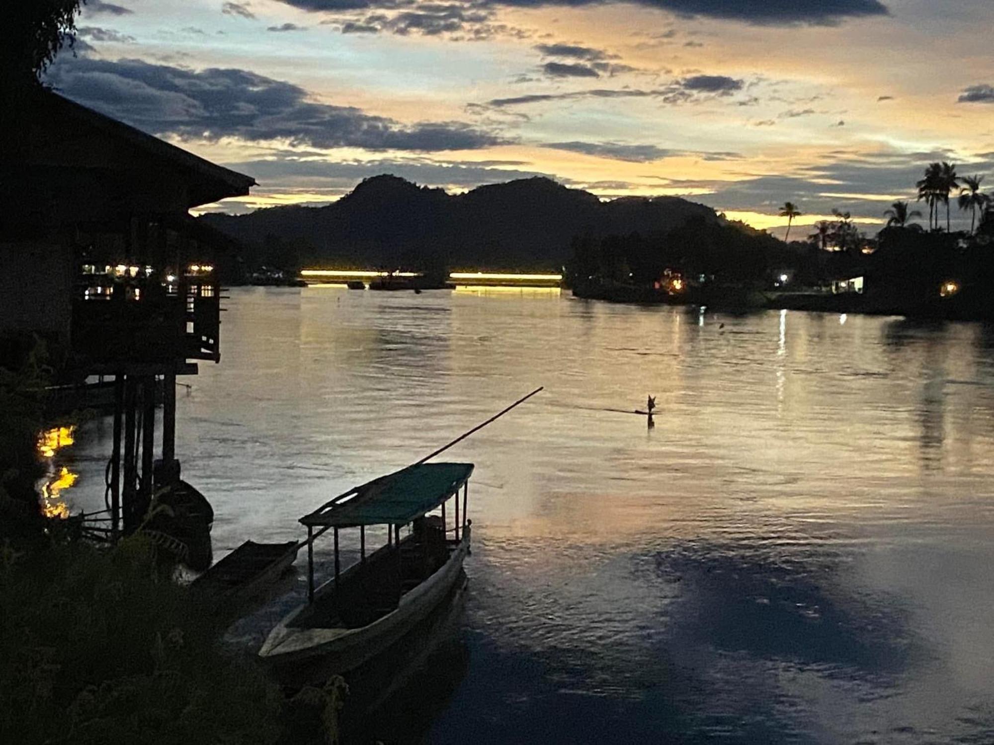 Souksanh River Bungalow Muang Khong Экстерьер фото